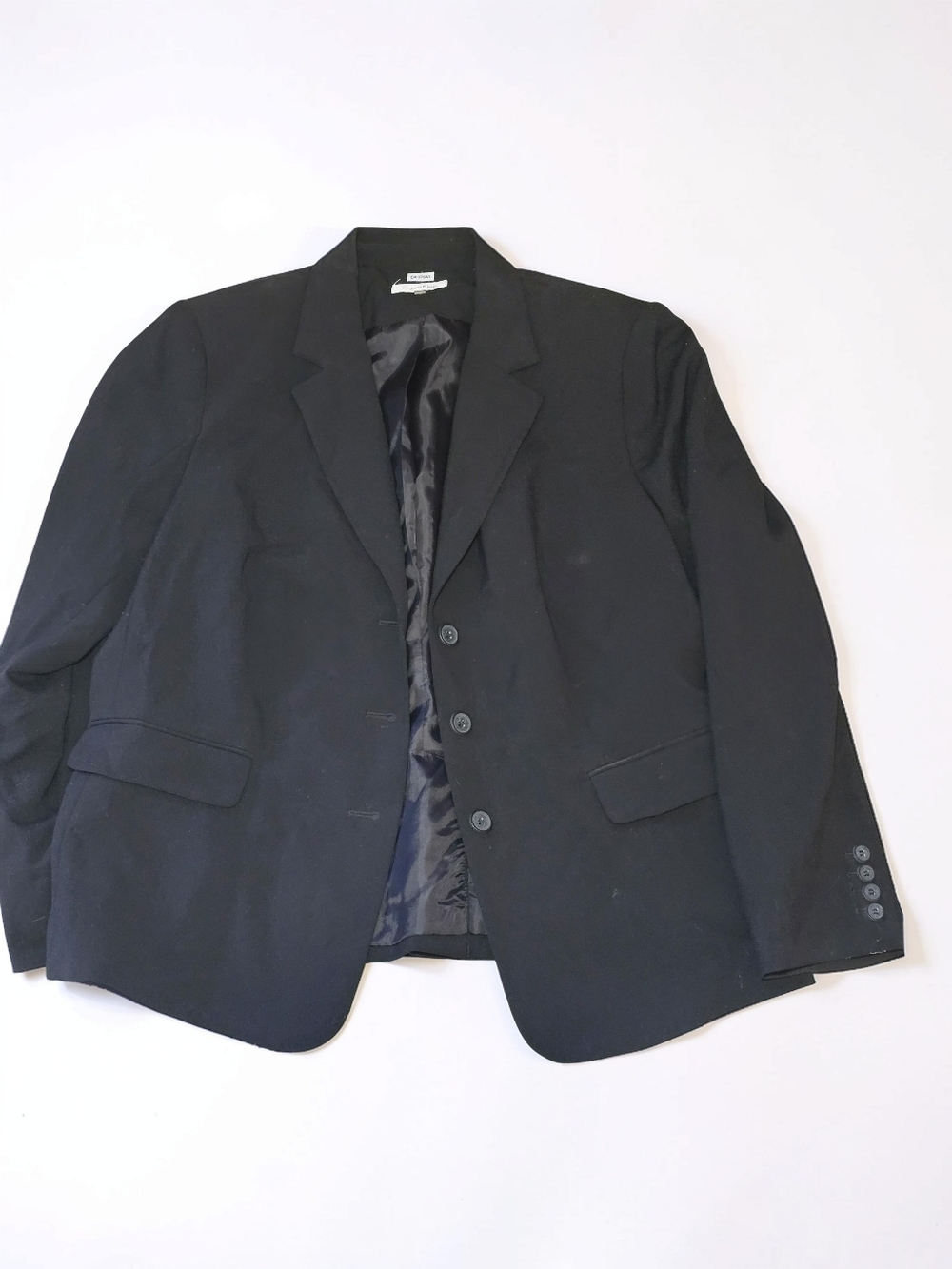 Calvin Klein Black Men's Single-Breasted Blazer